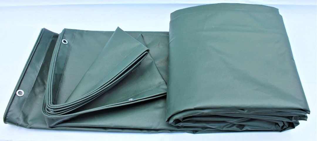 PCX NYLON CANVAS M450 0.40MM OD GREEN / SIZE : 50' X 50'