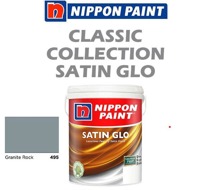 Nippon Satin Glo - Granite Rock 495