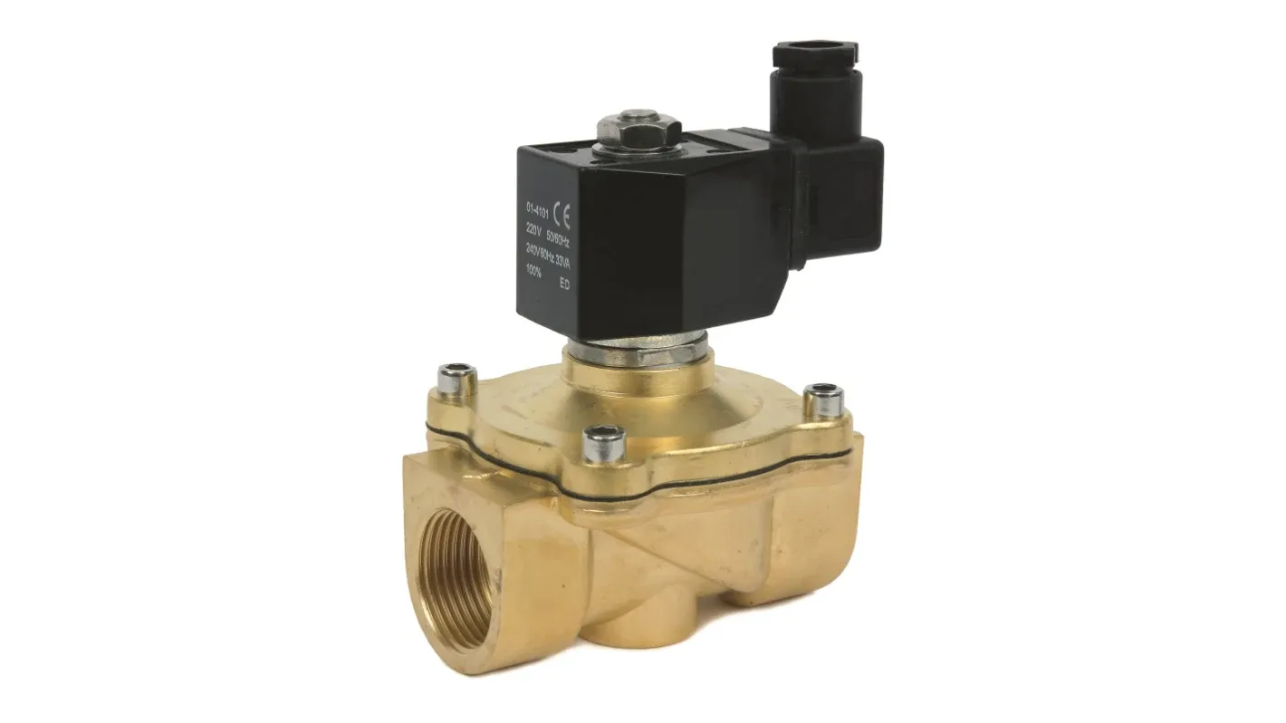 Others *RS PRO Solenoid Valve, 2 Port, NC 1/2 in, 24 V ac, 1/2 in
