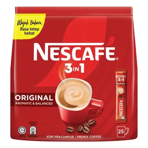 Nescafe 3in1 Instant Coffee (Regular) 25 x 18g