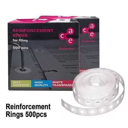 QP ACE Reinforcement Rings White 500 pieces