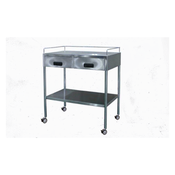 LKL MEDICAL LAB DRESSING TABLE - SS. DIM (MM) : 460 (W) X 460 (D) X 924 (H) APPROX