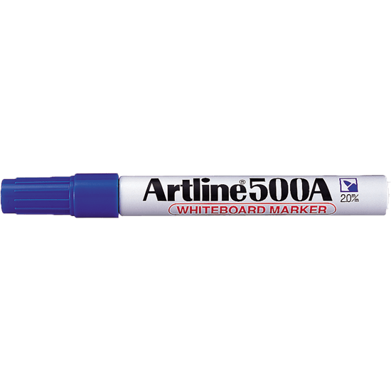 Artline 500A Whiteboard Marker Blue