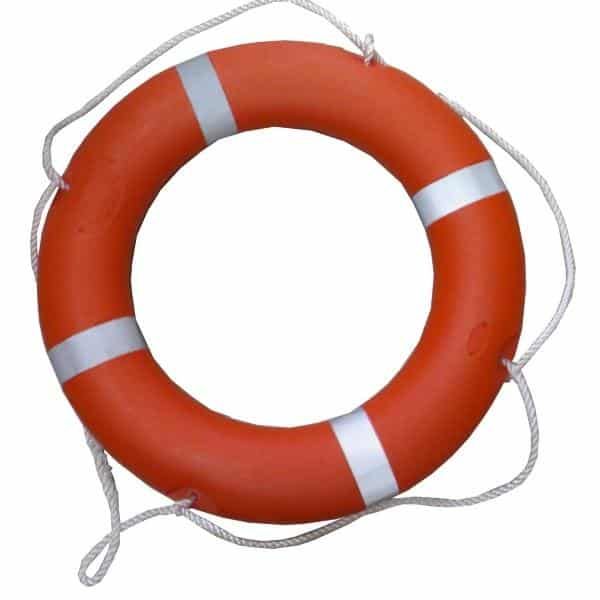LIFEBUOY ORANGE LIFEBUOY 2.5KG SOLAS 96 5556 APPROVED 24FT
