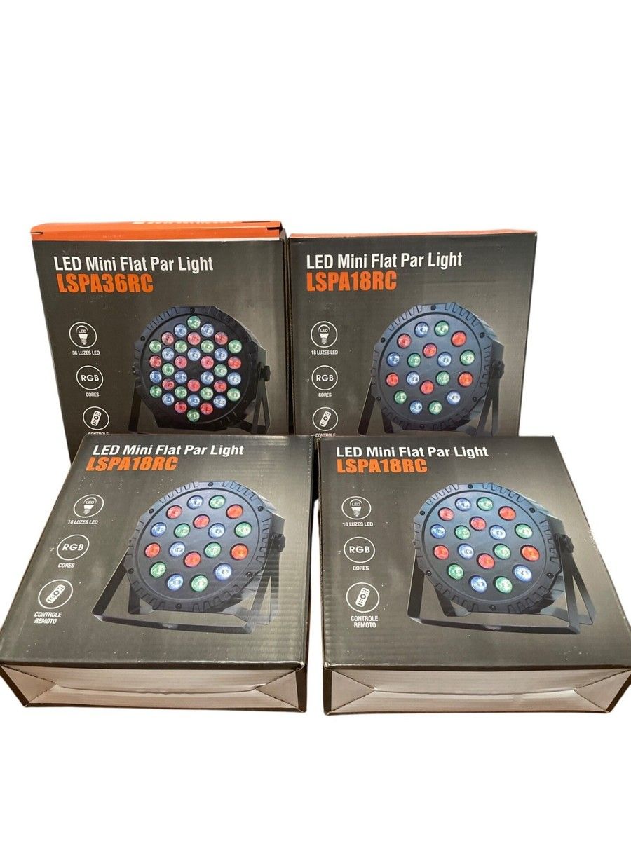 SE SETIA ELECTRIC LED MINI FLAT PAR LIGHT LSPA36RC