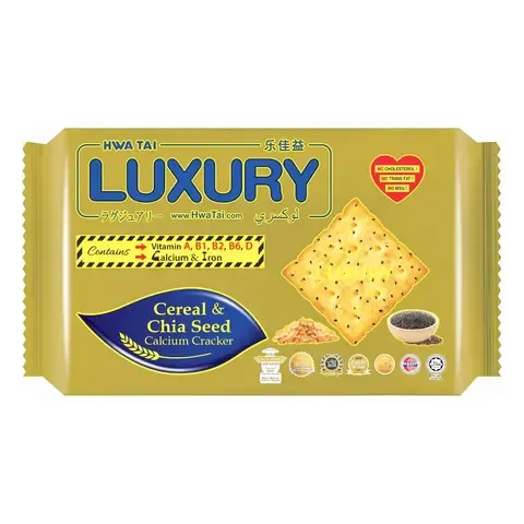 LUXURY CEREAL & CHIA SEED CALCIUM CRACKER 185G