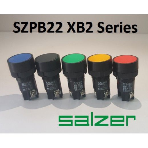SALZER 22MM SZPB22 XB2 SERIES CONTROL UNITS PUSH BUTTON