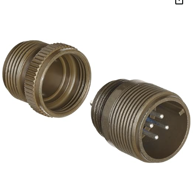 Amphenol Industrial Circular Connector Receptacle 97-3101A-14S-4P