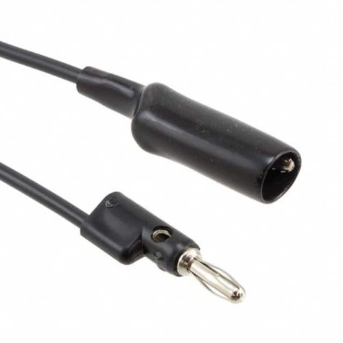 Fluke PATCH 1166-24-0 Allig Cl, Banana Plug (black)