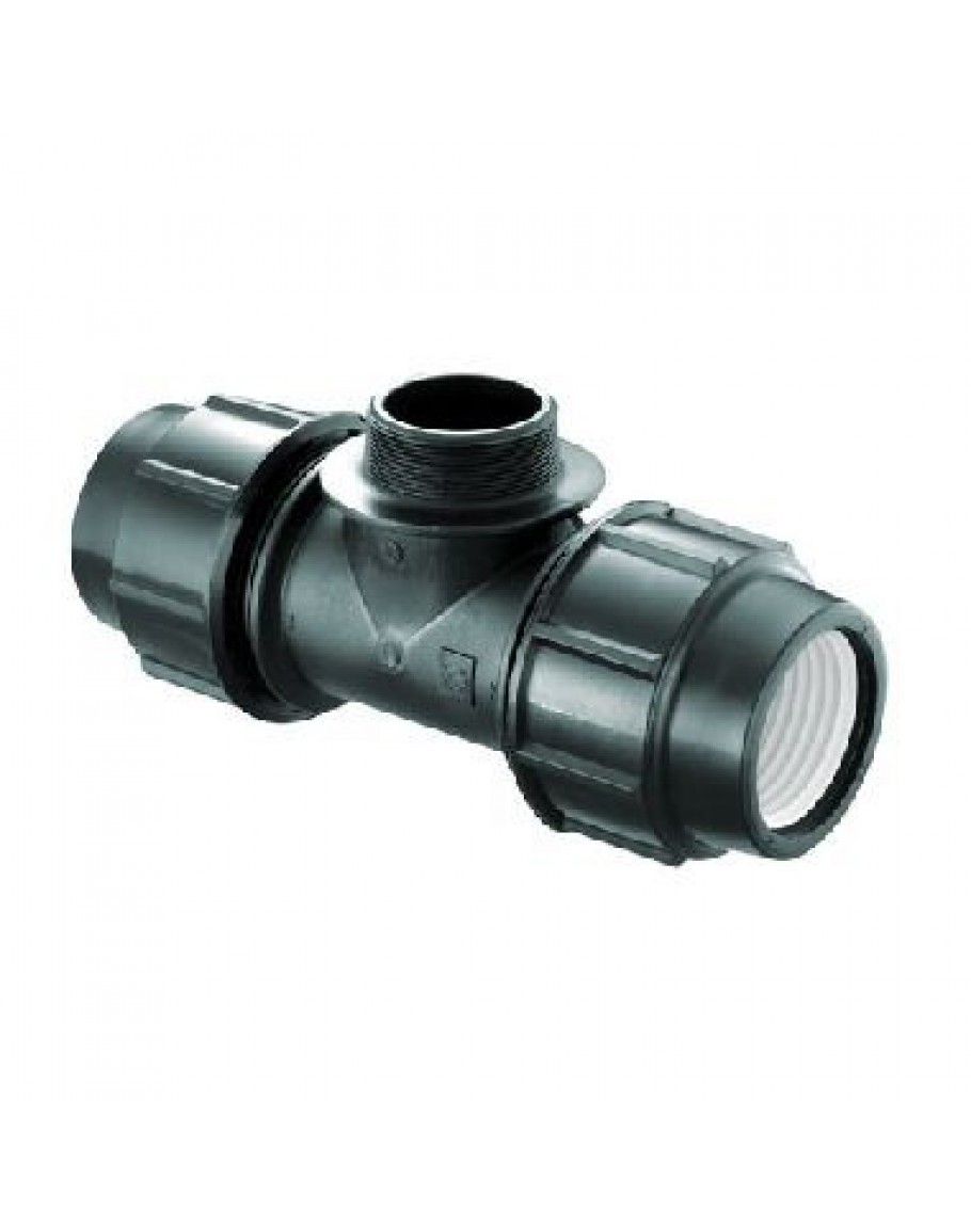 Penguin HDPE Fittings Male Tee 25mm x 1/2"