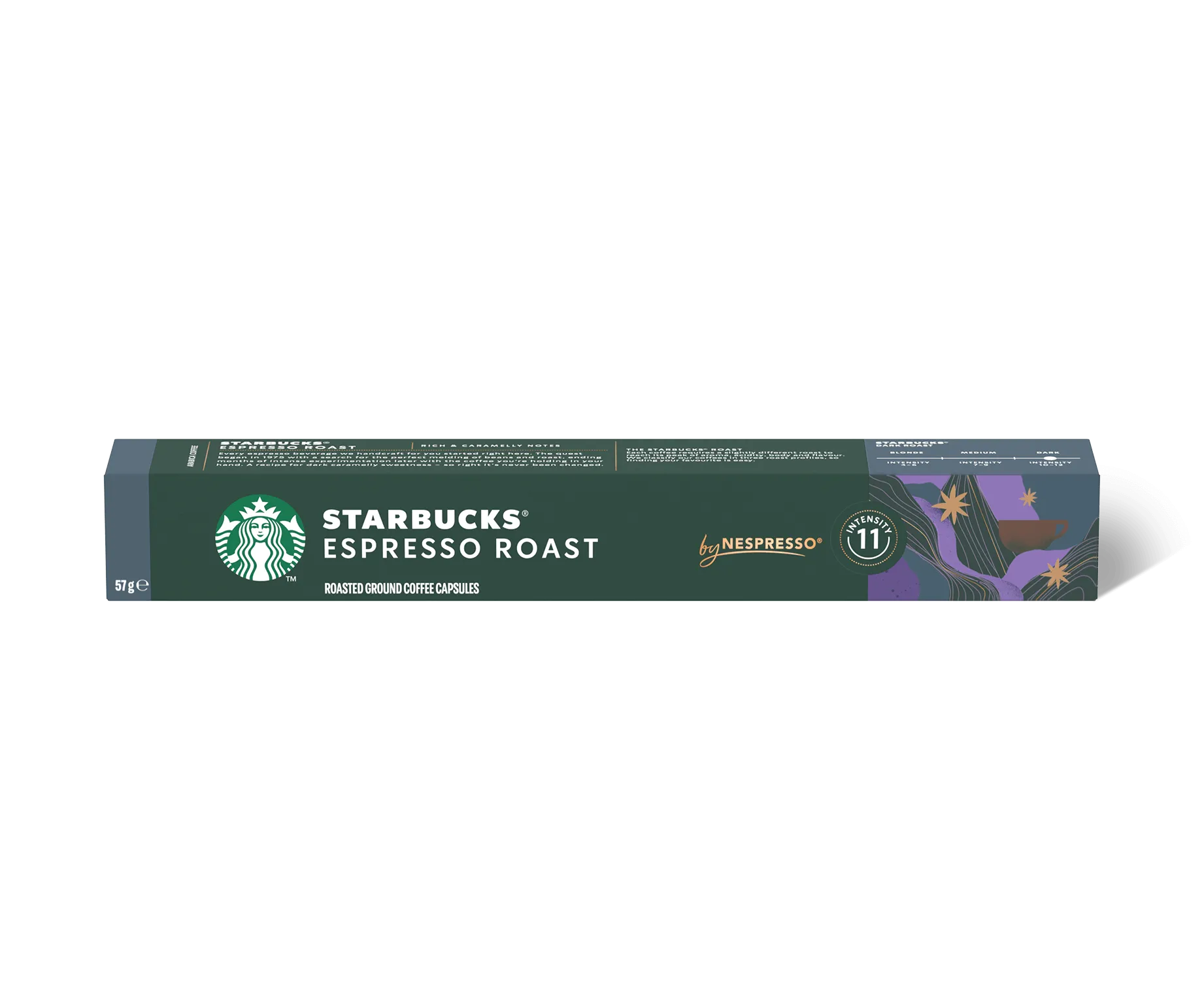 STARBUCKS NESPRESSO ORIGINAL COFFEE CAPSULES 40MM