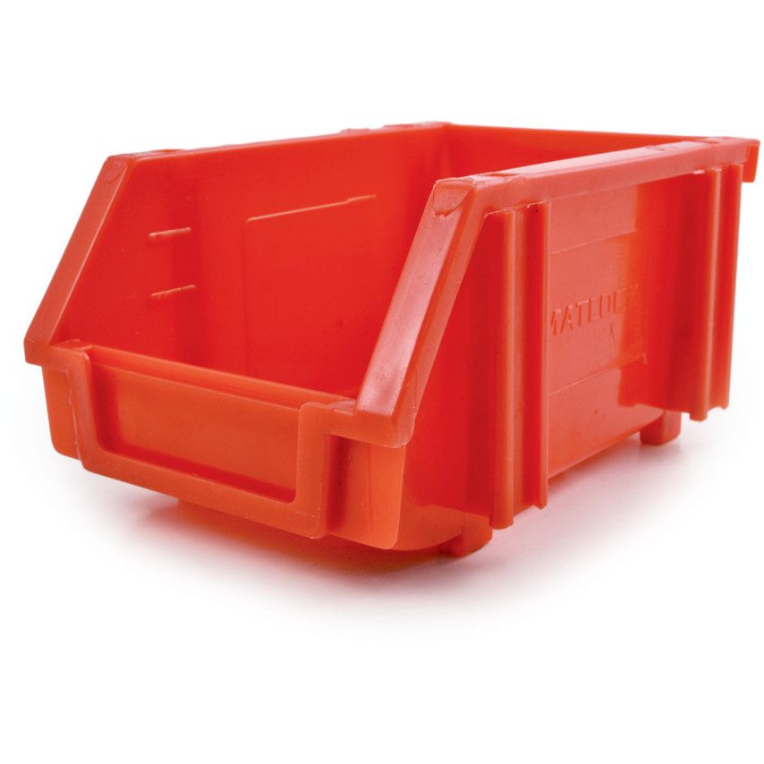 *Matlock Storage Bin Plastic Red