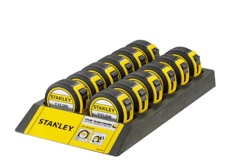 Stanley Tylon Short Tape 5M/16 x 19mm (Tray Packing)