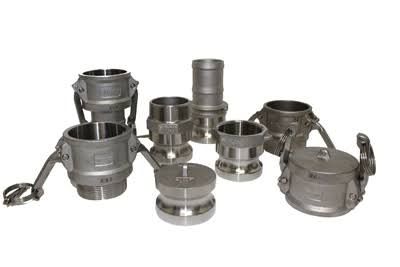 Others *"Coupling Hose, 2"" Stainless Steel, 2"" SS 316 ANSI 150 Flange Fix c/wn 316 Camlock Part E."