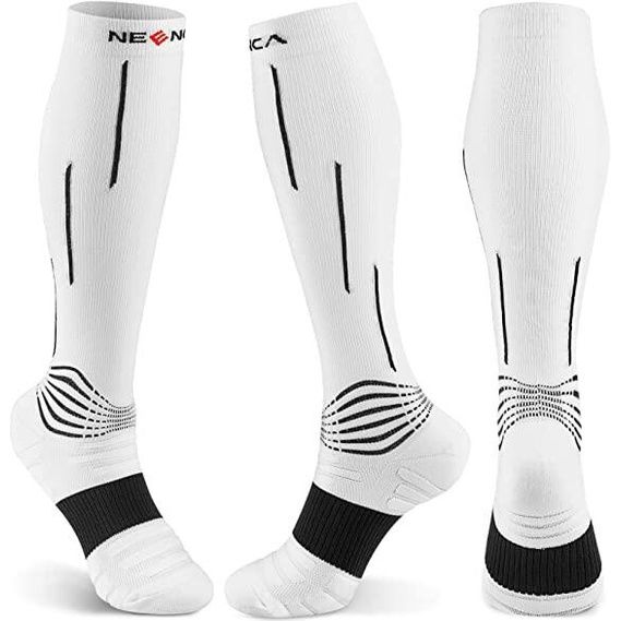 Others *NEENCA Compression Socks, Sports Calf Socks for Injury Recovery and Pain Relief, Sports Protection - 1 Pair, 20-30 Mmhg