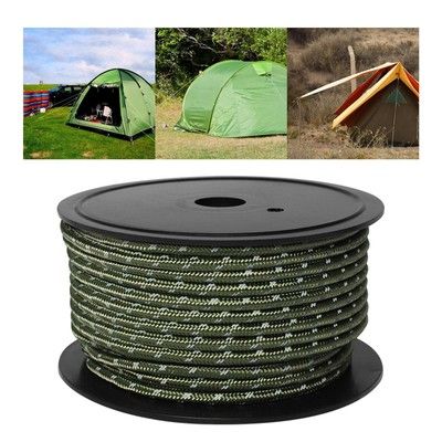 TENT ROPE 30M 6mm/ Reflective Tent Rope / Guylines for Outdoor /Travel Canopy Guy Line