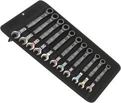 Others *Wera Joker 6000 Series 11-Piece Spanner Set, 8 ? 19 mm, Chrome Molybdenum Steel