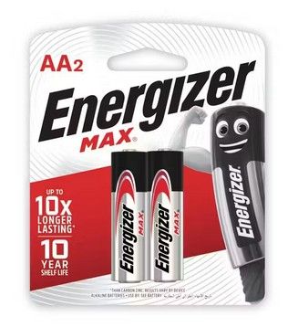 ENERGIZER Battery Max AA / Bateri AA - 2pcs E91BP2M, 4pcs E91BP4M, 8pcs E91BP8M