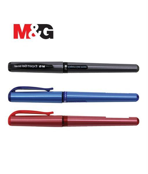 M & G GEL PEN (BOX) ( Black, Blue ,Green , Red)