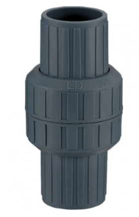 ATKC PVC Check Valve LD807 1 1/4' (Threaded End)