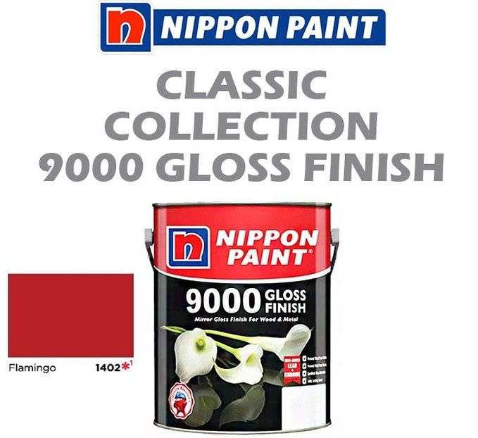 Nippon 9000 Gloss Finish - Flamingo 1402