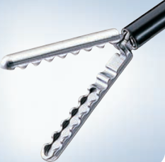 OLYMPUS Jaws insert "HiCura", 5 x 330 mm, wave type, monopolar