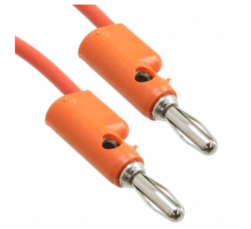 Fluke PATCH B-48-3 Banana Plug Patch Cord (orange)