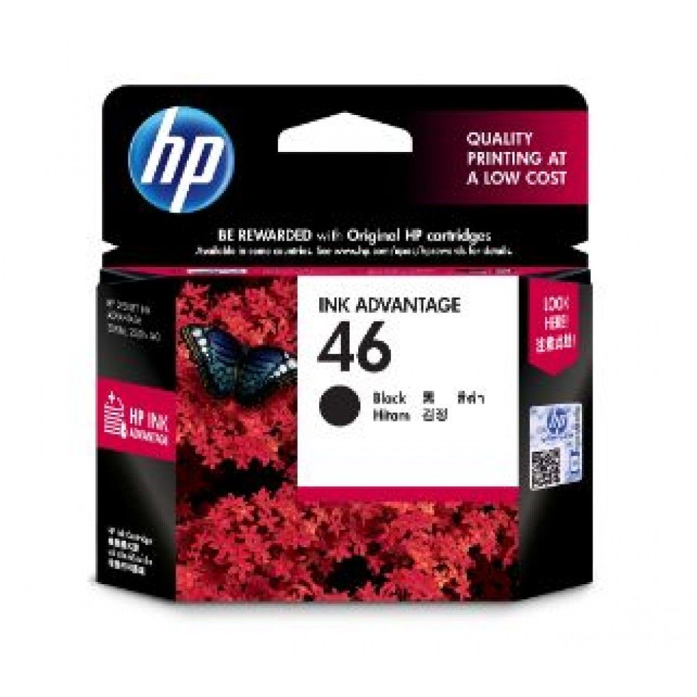 Ink HP 46 CZ637AA Black