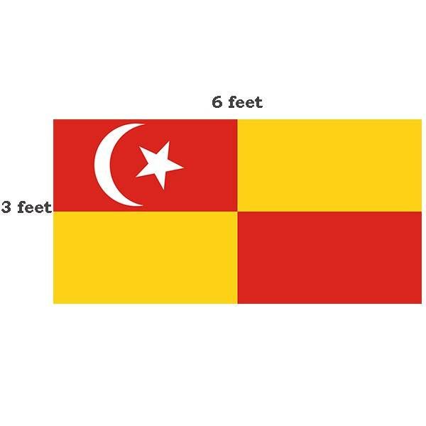 QP SELANGOR STATE FLAG 3 X 6FT