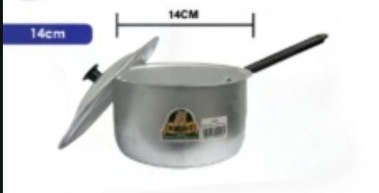 SWC A14 ALUMINIUM SAUCE PAN 14CM