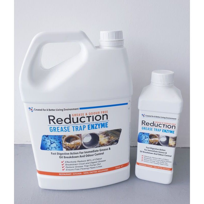REDUCTION ENZYME 5 Liter per bottle.
