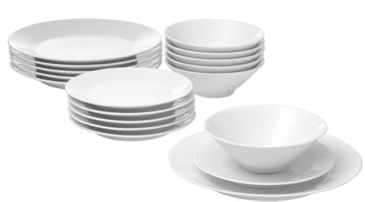 Others *365+18-piece service, white