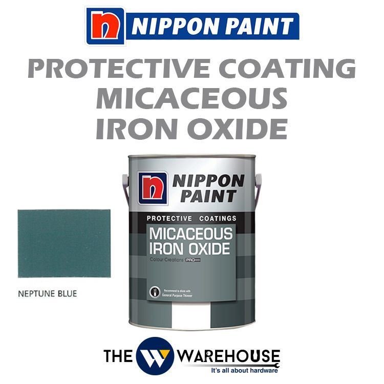 Nippon High Performance Protective Coating - Micaceous Iron Oxide Neptune Blue