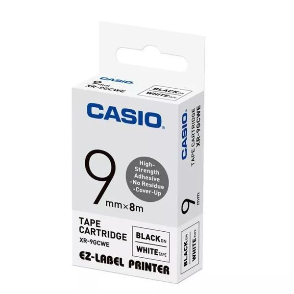 Casio EZ Label Printer White Tape / Black Ink