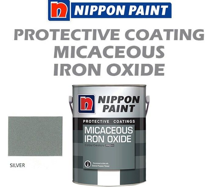 Nippon High Performance Protective Coating - Micaceous Iron Oxide Silver