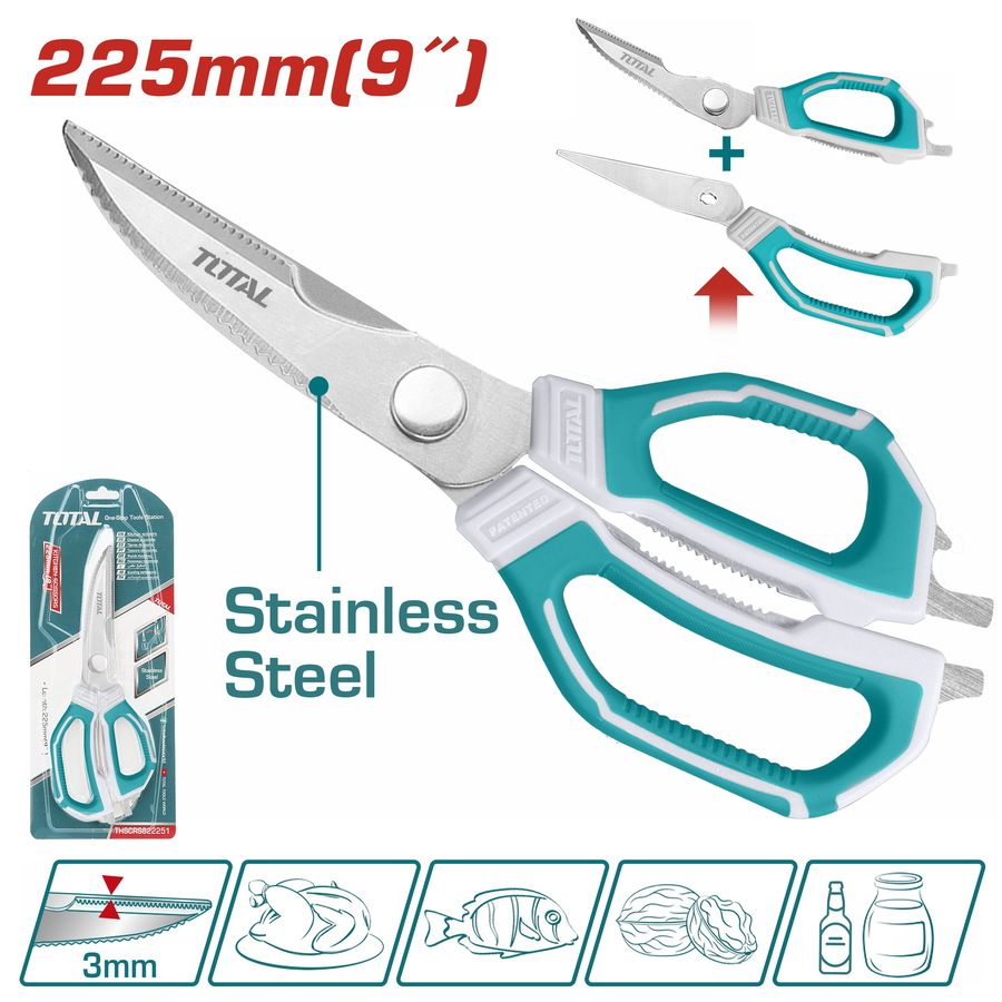 TOTAL - Kitchen Scissor (T-THSCRS822251) / Scissor / Kitchen Tools