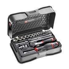Others *FACOM 19-PIECE METRIC 1 IN STANDARD SOCKET SET WITH RACHET, 6 POINT