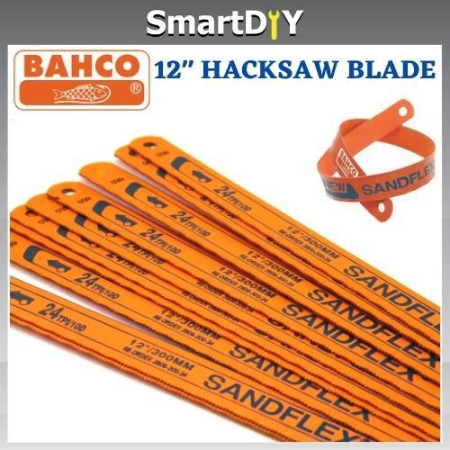 Others *BAHCO BI-METAL HACKSAW BLADE 12"-300MM(L) X 1/2"-13MM(W) 18T/24T/32T