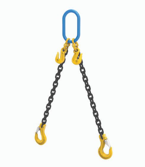 Masterlink Yoke 2 Legged Chain Sling Grade 100 [5m x 5.6 Tonne]