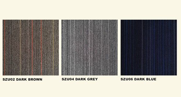 QP Carpet Tiles SZU Design (7mm) - Per Kotak (54 sqft)