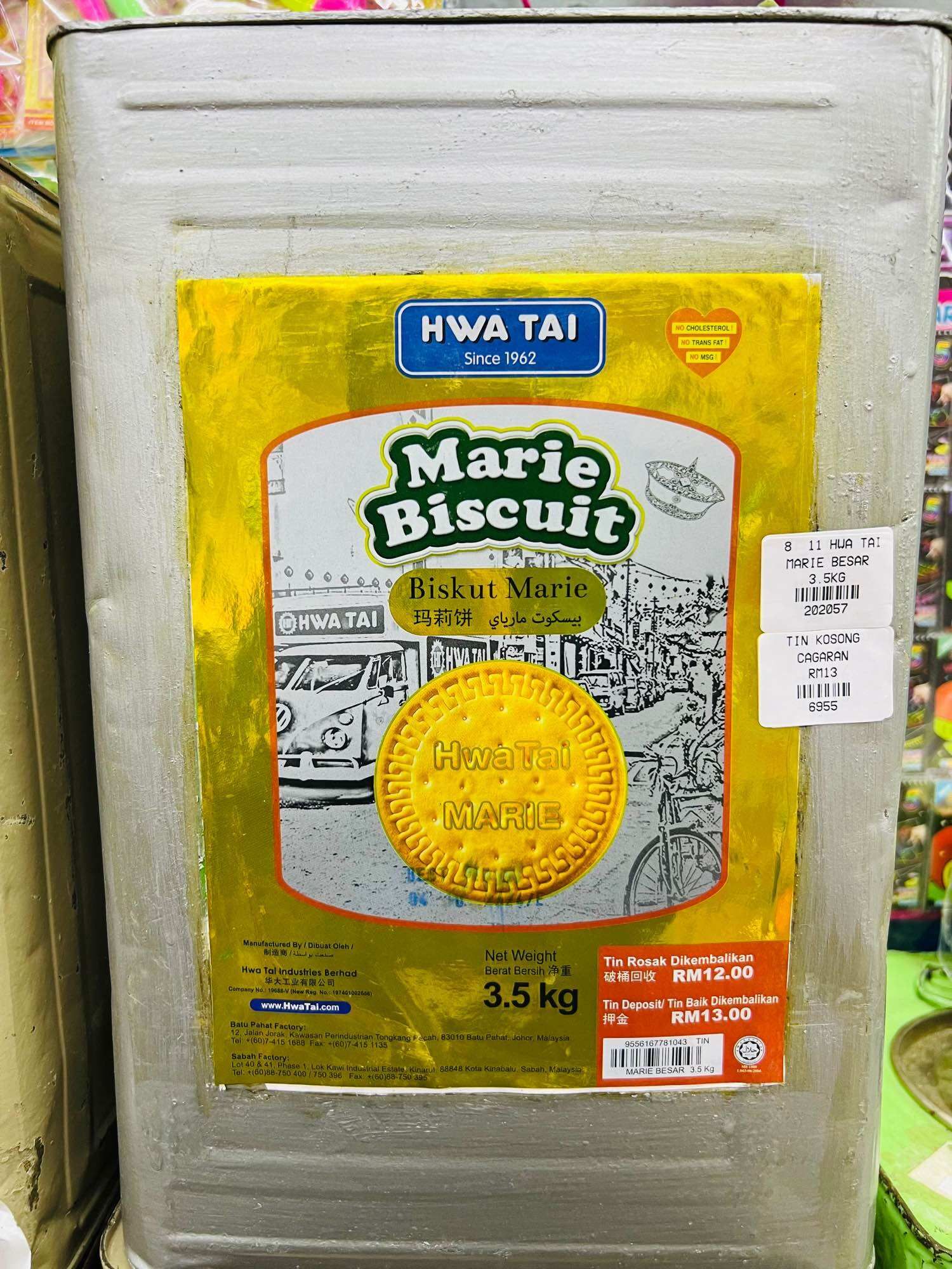 RANDOM BISKUT MARIE 3.5KG (TIN) & 3.0KG (BOX)