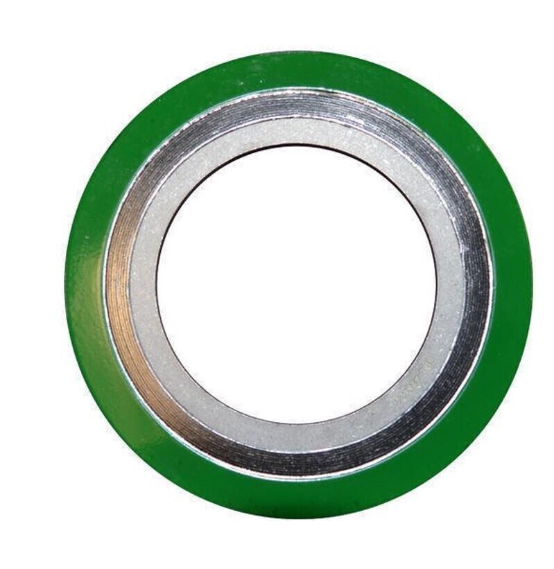 SJP SPIRAL WOUND GASKET, CS OUTER RING, SS316L WINDING GRAPHITE FILLER, SS316L INNER RING, ASME B16.20, 4.5MM THK - 1/2" 300/600# [10s]