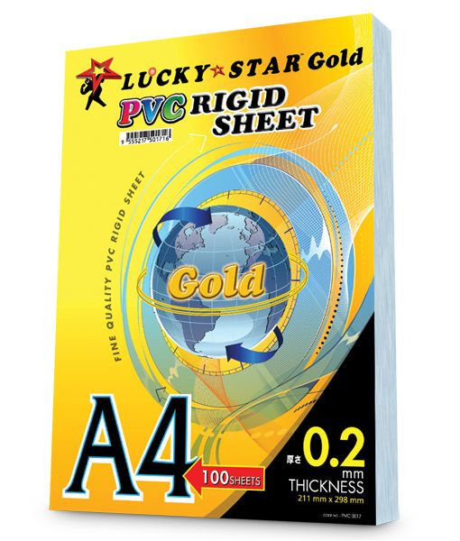 PVC Rigid Sheet A4 ( Plastic Cover )