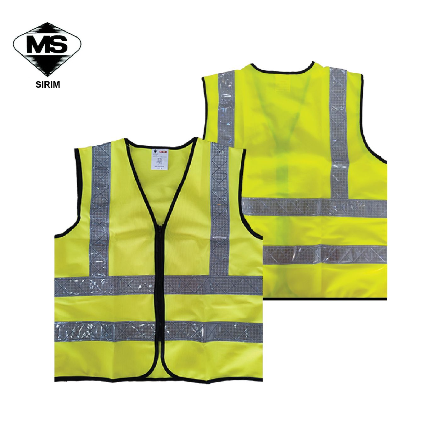OBOR MS SIRIM CERT MS 1731: 2004 Class 2 (SIRIM) SAFETY VEST