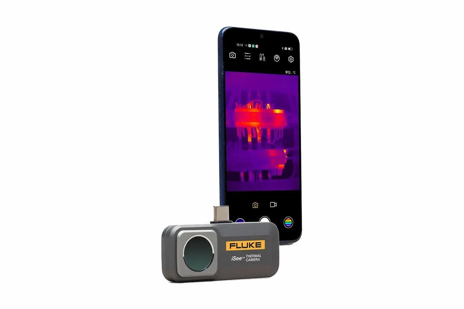 TC01C The Fluke iSee Mobile Thermal Camera for IOS