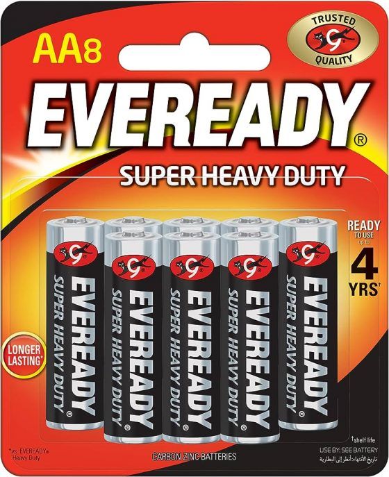 EVEREADY Battery SHD AA / Bateri SHD AA - 4pcs, 8pcs