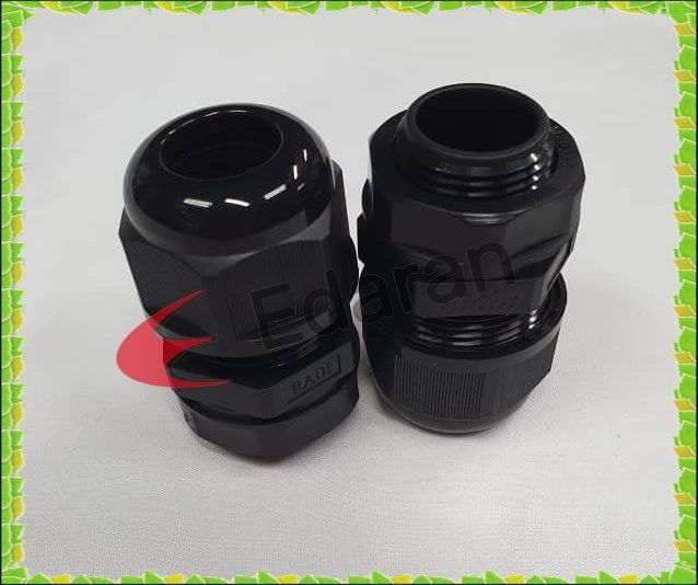 Others *RADI MG-M20A WATERPROOF CABLE GLAND (BLK)-IP68 (CABLE OD:6-14, MH:20MM)