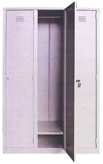 QP 3 COMPARTMENTS STEEL LOCKER 915W X 381D X 1828H (MM) S140/A