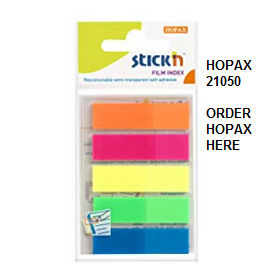 HOPAX Stick N Note 12mm X 50mm ( * Fast Delivery Local Supplier )