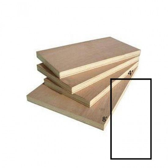 ATKC Plywood 18.0mm (4' x 8') 7-Ply (100% Tropical Wood) "BBCC"